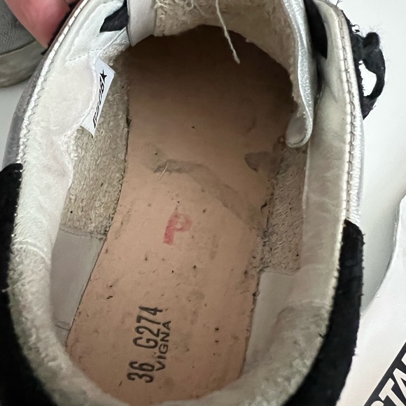 Golden Goose Superstar Nappa Silver with Black suede - Picture 4 of 4